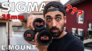 ALL SIGMA 35mm L-Mount lenses | ULTIMATE TEST on the Leica SL2s