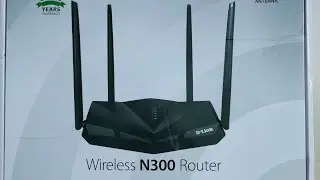 D-Link DIR-650IN Router Unboxing || Wireless N300 Router || MB Tech & Unboxing