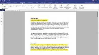PDF: Text markieren & bearbeiten