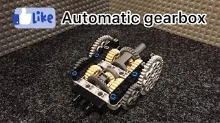 LEGO technic : automatic gearbox with instructions.