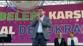 Demirtaş'ın Diyarbakır'daki tarihi ''Darbelere Karşı Radikal Demokrasi'' mitingi konuşması