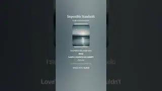 Impossible Standards by Suno.com