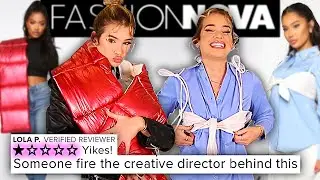 I Bought the WORST SELLING Fashion Nova items…