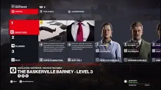 [HITMAN 3] - Обострение - The Baskerville barney - Уровень 3. [Бесшумный убийца].