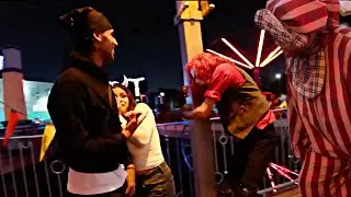 Clowns Scaring People Funny Reactions During Knotts Scary Farm 2024