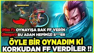KASMIŞ ADAMLAR BİLE KORKTU FF VERDİ !! YASUO VS KATARİNA !! | Ogün Demirci