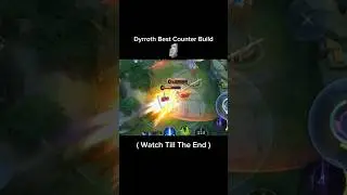 Best Counter🔥#dyrroth #shorts #mlbb #mobilelegends #rothdyr #how #best #bestcombo #viral