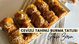 Pratik Bayram Tatlısı I Cevizli Tahinli Burma I Herkes Bayılacak