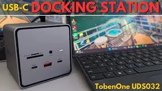 TobenONE USB-C Docking Station (Dual Monitor) A Closer Look!