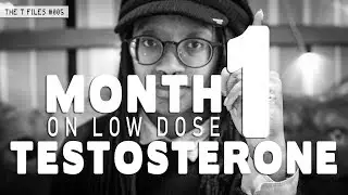 QAC 65 - 1 Month on Low Dose HRT || Non-Binary | Mental Health || The T Files #005