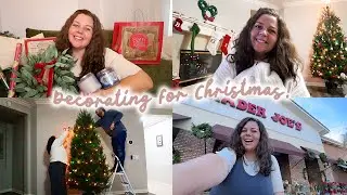 target Christmas haul + decorate with me! vlogmas day 1!