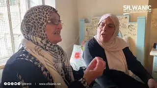 المرابطة المقدسية نفيسة خويص تتضامن مع عائلة نورا صب لبن المهدده باخلاءها من المنزل لصالح المستوطنين