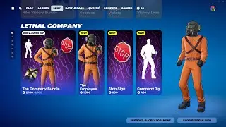 LIVE‼️ LETHAL COMPANY x FORTNITE OUT NOW / Late Night Ranked @VYCGamingFN