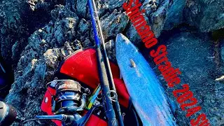 Shimano Stradic SW 2024 set with Molix Skirmjan 962H #shorejigging #ψάρεμα #jig #rockfishing