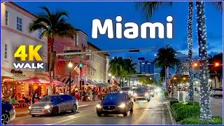 【4K】𝐖𝐀𝐋𝐊 ➜ 𝐄𝐒𝐏𝐀𝐍̃𝐎𝐋𝐀 𝐖𝐀𝐘 ☘️ MIAMI 🇺🇸 USA 🇺🇸  4K video 𝐇𝐃𝐑 !