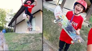 11 YEAR OLD SKATE DEDICATION: Biggest Gap Yet