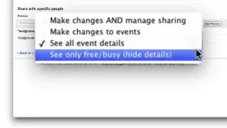 Share Google Calendars