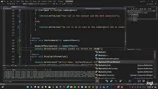 C# Programming - WORKING WITH AN ARRAY OF OBJECTS