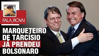 Marqueteiro de Tarcísio já prendeu Bolsonaro