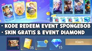SPONGEBOB BUBBLE REDEEM CODE, FREE SKIN CARD EVENT, ONLY 4000 DIAMOND EVENT
