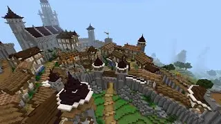 Minecraft Village Castle