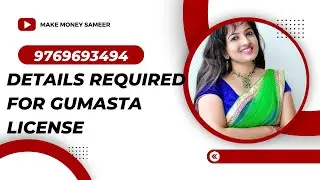 Details Required for Gumasta License 9769693494 Paperwork for Gumasta License Shop Act License