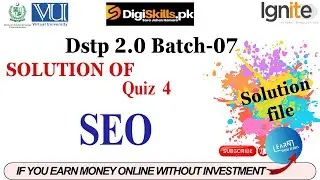 digiskills search engine optimization quiz 4 batch 7 solution 2024 | digiskills SEO quiz 4 batch 7