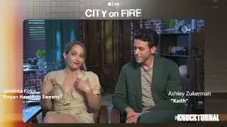 Jemima Kirke & Ashley Zuckerman Talk New Show 'City On Fire'