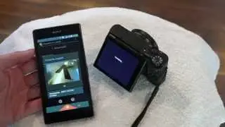 Sony DSCRX100m3 NFC Photo Transfer & Smart Remote via the Playmemories Mobile App