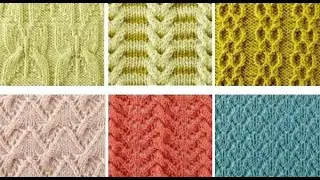 Узоры для вязальщиц из книги Лидии Клес