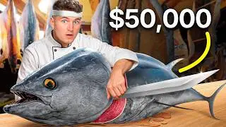 Carving A Whole Bluefin Tuna