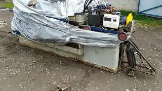 Транспортировка плоскошлифовального  станка 8 тонн весом...... своими силами.