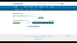 How to use Myfitnesspal with swaps