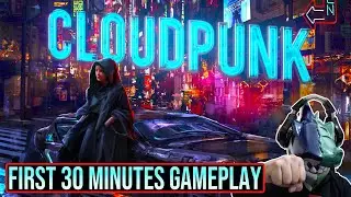 CLOUDPUNK Indonesia - PS4 Gameplay