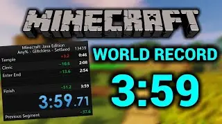 ШОООК!!! ШКОЛЬНИК ЗАСПИДРАНИЛ МАЙНКРАФТ ЗА 3 МИНУТЫ!!!!!