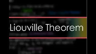 Liouville Teoremi-Kompleks Analiz