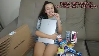 MEUS RECEBIDOS DE DIA DAS CRIANÇAS!