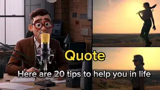 Quote Here are 20 tips to help you in life