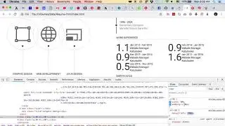 Create a resume by html and css in sublime - Part 5 (End)
