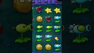 Plants vs. Zombies vs. Stars. vs. Snow Pea vs. Nuts #shorts