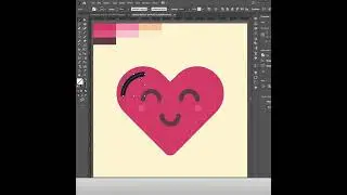 Create The Smiling Heart Card for Valentines Day 