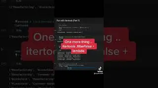 Itertools + filterfalse + lambda 