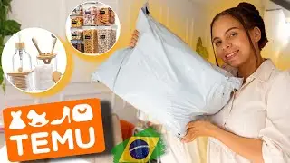 COMPRAS NA TEMU BRASIL | MAIS DE R$ 1000 em comprinhas para CASA E ROUPA 😮* VALE A PENA?*