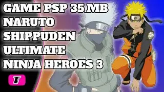 GAME PSP NARUTO SHIPPUDEN ULTIMATE NINJA HEROES 3 ANDROID