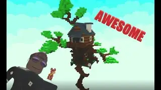 Floating treehouse?? | Blocks! | ROBLOX