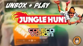 Jungle Hunt | ColecoVision | UNBOXING + PLAY!