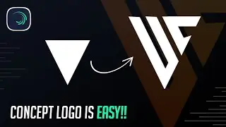 Create Concept Logos in Alight Motion | Logo Designing in Alight Motion