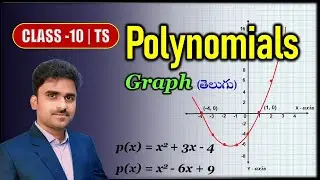 Polynomials graph class 10 in telugu || 10th class graph || chapter 3 || Mathstech