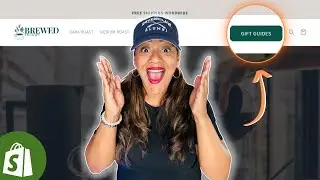 How to Add a Button to The Header Navigation | Shopify Tutorial