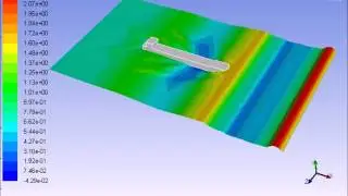 CFD, ship ocean wave, ANSYS Fluent